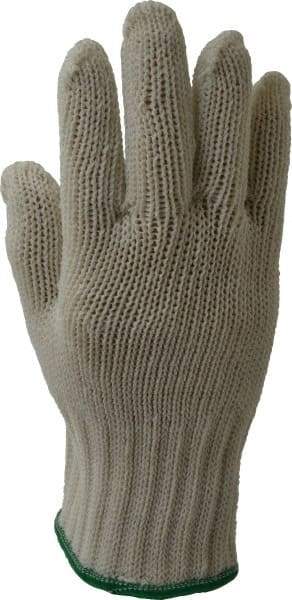 Whizard - Size XS (6), ANSI Cut Lvl 5, Kevlar/Spectra/Stainless Steel Cut Resistant Gloves - High Strength Fiber/Stainless Steel Lining, Knit Wrist, Gray, Ambidextrous - Eagle Tool & Supply
