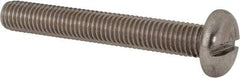 Value Collection - M10x1.50 Metric Coarse, 70mm Length Under Head Slotted Drive Machine Screw - Pan Head, Grade 316 & A4 Stainless Steel, Uncoated, Without Washer - Eagle Tool & Supply
