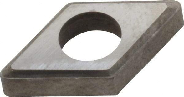 Made in USA - 3/8" Inscribed Circle, Diamond (Shape) Shim for Indexables - Carbide, 1/8" Thick, DSN Shim Style, Negative Rake - Eagle Tool & Supply