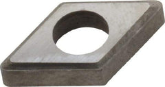 Made in USA - 3/8" Inscribed Circle, Diamond (Shape) Shim for Indexables - Carbide, 1/8" Thick, DSN Shim Style, Negative Rake - Eagle Tool & Supply