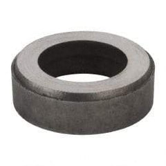 Made in USA - 5/8" Inscribed Circle, Round Shim for Indexables - Carbide, 3/16" Thick, IRSN Shim Style, Negative Rake - Eagle Tool & Supply