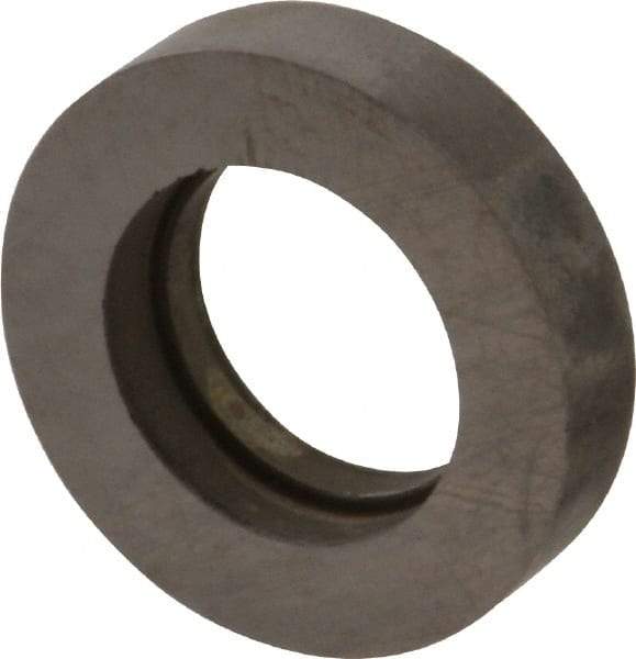 Made in USA - 1" Inscribed Circle, Round Shim for Indexables - Carbide, 1/4" Thick, IRSN Shim Style, Negative Rake - Eagle Tool & Supply