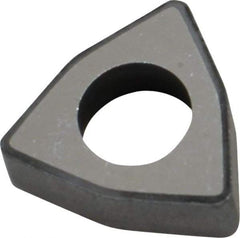 Made in USA - 1/2" Inscribed Circle, Trigon Shim for Indexables - Carbide, 3/16" Thick, IWSN Shim Style, Negative Rake - Eagle Tool & Supply