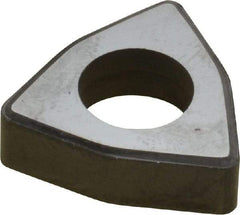 Made in USA - 1/2" Inscribed Circle, Trigon Shim for Indexables - Carbide, 3/16" Thick, IWSN Shim Style, Negative Rake - Eagle Tool & Supply