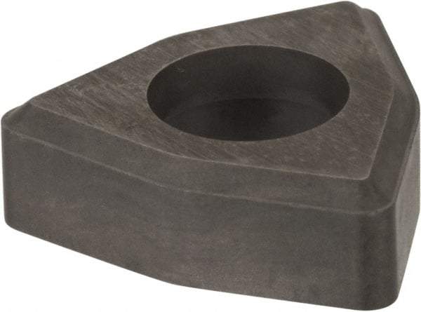 Made in USA - 1/2" Inscribed Circle, Trigon Shim for Indexables - Carbide, 3/16" Thick, IWSN Shim Style, Negative Rake - Eagle Tool & Supply