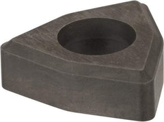 Made in USA - 1/2" Inscribed Circle, Trigon Shim for Indexables - Carbide, 3/16" Thick, IWSN Shim Style, Negative Rake - Eagle Tool & Supply