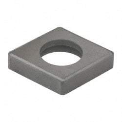 Made in USA - 3/4" Inscribed Circle, Diamond (Shape) Shim for Indexables - Carbide, 3/16" Thick, MCN Shim Style, Negative Rake - Eagle Tool & Supply