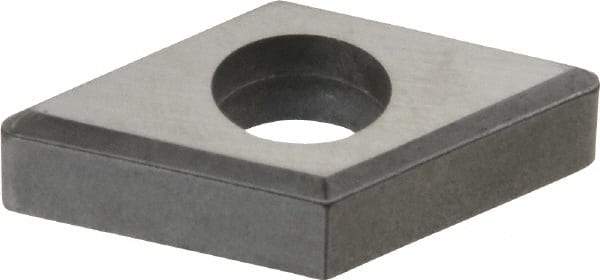 Made in USA - 1/2" Inscribed Circle, Diamond (Shape) Shim for Indexables - Carbide, 3/16" Thick, MDN Shim Style, Negative Rake - Eagle Tool & Supply