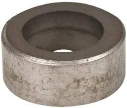 Made in USA - 1/2" Inscribed Circle, Round Shim for Indexables - Carbide, 3/16" Thick, RS Shim Style, Positive Rake - Eagle Tool & Supply