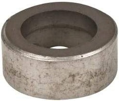 Made in USA - 1/2" Inscribed Circle, Round Shim for Indexables - Carbide, 3/16" Thick, RS Shim Style, Positive Rake - Eagle Tool & Supply