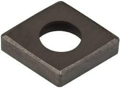 Made in USA - 1/2" Inscribed Circle, Diamond (Shape) Shim for Indexables - Carbide, 1/8" Thick, SCN Shim Style, Negative Rake - Eagle Tool & Supply