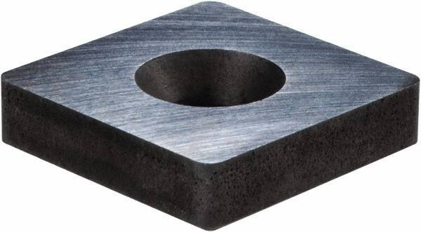 Made in USA - 3/4" Inscribed Circle, Square Shim for Indexables - Carbide, 3/16" Thick, SM Shim Style, Negative Rake - Eagle Tool & Supply
