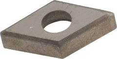 Made in USA - 1/2" Inscribed Circle, Diamond (Shape) Shim for Indexables - Carbide, 3/16" Thick, SM Shim Style, Negative Rake - Eagle Tool & Supply