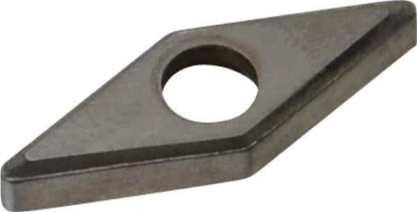 Made in USA - 3/8" Inscribed Circle, Diamond (Shape) Interchangeable Head Shim for Indexables - Carbide, 1/8" Thick, SM Shim Style, Negative Rake, Left Hand, Right Hand Cut - Eagle Tool & Supply