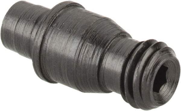 Made in USA - KL-46, 1/2" Inscribed Circle, 3/32" Hex Socket, 1/4-28 Thread, Negative Lock Pin for Indexable Turning Tools - 0.67" OAL - Eagle Tool & Supply