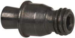 Made in USA - PL-34, 3/8" Inscribed Circle, 5/64" Hex Socket, #10-32 Thread, Positive Lock Pin for Indexable Turning Tools - 0.45" OAL - Eagle Tool & Supply