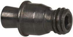 Made in USA - PL-34, 3/8" Inscribed Circle, 5/64" Hex Socket, #10-32 Thread, Positive Lock Pin for Indexable Turning Tools - 0.45" OAL - Eagle Tool & Supply