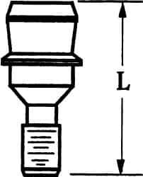 Kennametal - Lock Pin for Indexable Turning Tools - Series Kenclamp, Kenloc, Compatible with Inserts, Shims - Eagle Tool & Supply