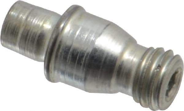Made in USA - NLC-46, 1/2" Inscribed Circle, 3/32" Hex Socket, M6.3x1 Thread, Negative Lock Pin for Indexable Turning Tools - Eagle Tool & Supply