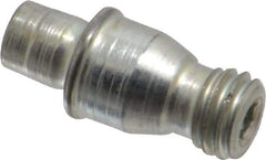 Made in USA - NLC-46, 1/2" Inscribed Circle, 3/32" Hex Socket, M6.3x1 Thread, Negative Lock Pin for Indexable Turning Tools - Eagle Tool & Supply