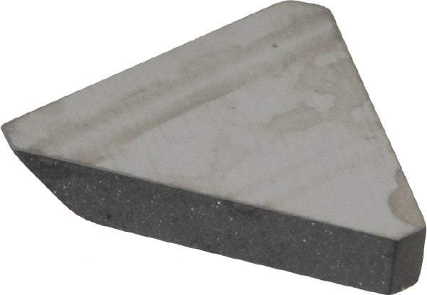 Made in USA - 1/2" Inscribed Circle, Triangle, CBT Chipbreaker for Indexables - 0.094" Thick, 0.156" Effective Width, Carbide - Eagle Tool & Supply