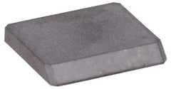 Made in USA - 3/4" Inscribed Circle, Square, S Chipbreaker for Indexables - Left Hand, Right Hand Cut, 0.094" Thick, 0.141" Effective Width, Carbide - Eagle Tool & Supply