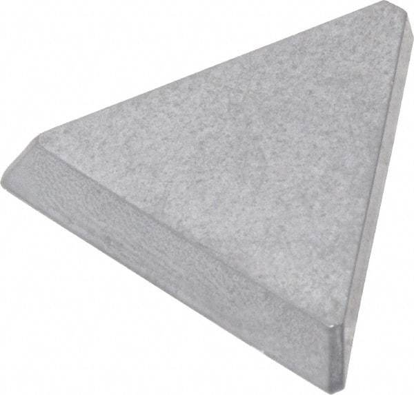 Made in USA - 5/8" Inscribed Circle, Triangle, T Chipbreaker for Indexables - Left Hand, Right Hand Cut, 0.094" Thick, 0.141" Effective Width, Carbide - Eagle Tool & Supply