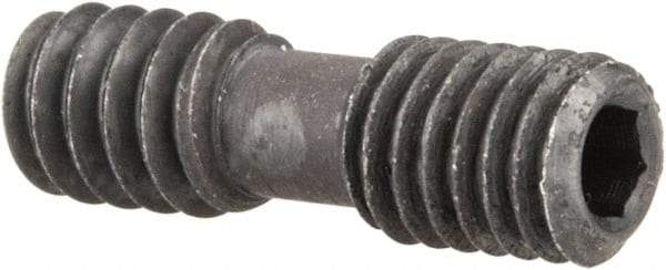 Made in USA - Hex Socket Differential Screw for Indexables - #10-24 (Right Hand) & #10-32 (Left Hand) Thread, Industry Std DLS-6, For Use with Clamps - Eagle Tool & Supply