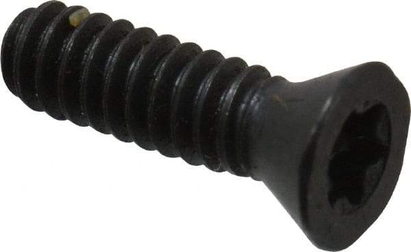Made in USA - Torx Cap Screw for Indexables - #6-32 Thread, Industry Std SE-02-11, For Use with Inserts - Eagle Tool & Supply