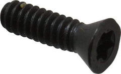 Made in USA - Torx Cap Screw for Indexables - #6-32 Thread, Industry Std SE-02-11, For Use with Inserts - Eagle Tool & Supply