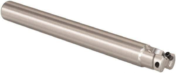 Seco - 14mm Cutting Diam, 12mm Shank Diam, 0.32mm Max Depth of Cut, Straight Shank Indexable Copy End Mill - 2 Inserts, LPHT Insert, R217.21 Toolholder - Eagle Tool & Supply