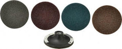 3M - 5 Piece, 4" Disc Diam, Abrasive Disc Kit - Nonwoven, Coarse, Medium, Very Fine, Super Fine Grade, Aluminum Oxide\xB6Silicon Carbide - Eagle Tool & Supply