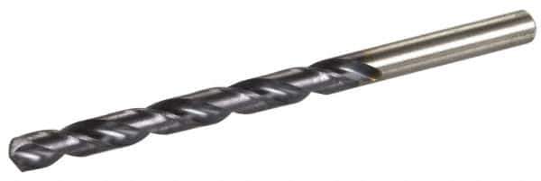 Chicago-Latrobe - Letter C 135° High Speed Steel Jobber Drill - TiAlN Finish, Right Hand Cut, Spiral Flute, Straight Shank, 4" OAL, Split Point - Eagle Tool & Supply