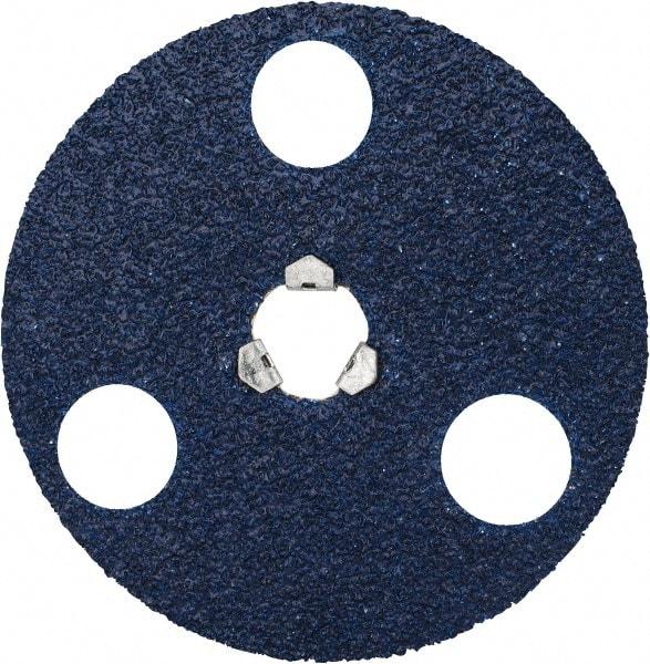 Norton - 5" Diam 36 Grit Fiber Disc - Very Coarse Grade, Zirconia Alumina, Series F826 - Eagle Tool & Supply