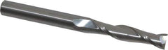 OSG - 3/8", 1-3/4" LOC, 3/8" Shank Diam, 4" OAL, 2 Flute, Solid Carbide Square End Mill - Single End, Uncoated, Spiral Flute, 30° Helix, Centercutting, Right Hand Cut, Right Hand Flute, Series 482 - Eagle Tool & Supply