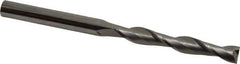 OSG - 7/16", 3" LOC, 7/16" Shank Diam, 6" OAL, 2 Flute, Solid Carbide Square End Mill - Single End, Uncoated, Spiral Flute, 30° Helix, Centercutting, Right Hand Cut, Right Hand Flute, Series 482 - Eagle Tool & Supply