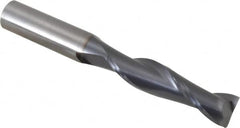 OSG - 3/4", 3" LOC, 3/4" Shank Diam, 6" OAL, 2 Flute, Solid Carbide Square End Mill - Eagle Tool & Supply
