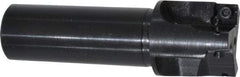 Cutting Tool Technologies - 1" Cut Diam, 0.28" Max Depth of Cut, 3/4" Shank Diam, 3.03" OAL, Indexable Square Shoulder End Mill - SPEH 2.522 Inserts, Weldon Shank, 90° Lead Angle - Eagle Tool & Supply