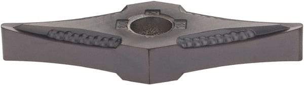 Kennametal - VNMG432 MS Grade KC5525 Carbide Turning Insert - TiAlN Finish, 35° Diamond, 1/2" Inscr Circle, 3/16" Thick, 1/32" Corner Radius - Eagle Tool & Supply