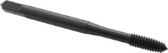 OSG - #8-32 UNC H3 Thread Limit Plug Thread Forming Tap - Cobalt, Oxide Finish, 2-1/8" OAL, 3/4" Thread Length, Right Hand Thread, Series HY-PRO NRT - Eagle Tool & Supply