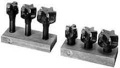 APT - 2 to 3" Cutting Diam, R8 Shank, Indexable End Mill Set - 3, 5 Inserts, QMS Carbide Toolholder, Series Quad-Mill - Eagle Tool & Supply