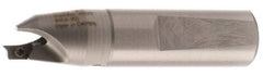 Kennametal - 5.55 to 6mm Diam, Whistle Notch Shank, 20mm Body Shank Diam, 45° Combo Chamfer and Countersink Drill - 6mm Drill Shank Diam, 3.41020R901 Insert, 85mm OAL - Eagle Tool & Supply