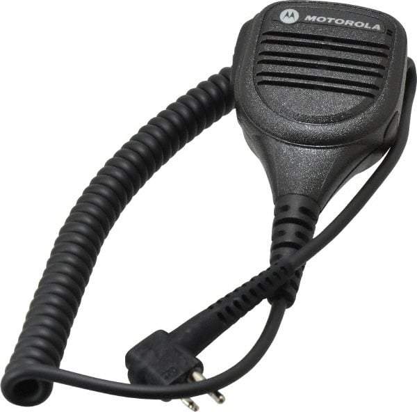 Motorola - Two Way Radio Speaker/Microphone - Use with GP300 Two-Way Radio Palm Speakers - Eagle Tool & Supply