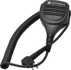 Motorola - Two Way Radio Speaker/Microphone - Use with GP300 Two-Way Radio Palm Speakers - Eagle Tool & Supply