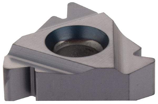 Kennametal - 16EL External Left Hand 8 UN Laydown Threading Insert - Grade KC5025, TiAlN Coated Carbide, 9.53mm Inscribed Circle - Eagle Tool & Supply