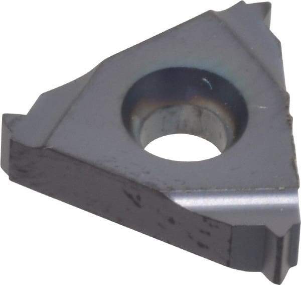Kennametal - 16ER External Right Hand ISO Laydown Threading Insert - Grade KC5025, TiAlN Coated Carbide, 9.53mm Inscribed Circle - Eagle Tool & Supply