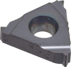 Kennametal - 16ER External Right Hand ISO Laydown Threading Insert - Grade KC5025, TiAlN Coated Carbide, 9.53mm Inscribed Circle - Eagle Tool & Supply