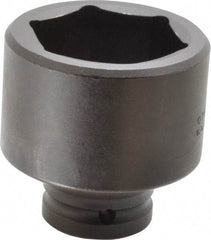 Proto - 3/4" Drive 2-1/8" Standard Impact Socket - 6 Points, 3-3/32" OAL - Eagle Tool & Supply