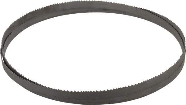 Irwin Blades - 6 to 10 TPI, 7' 5" Long x 1/2" Wide x 0.025" Thick, Welded Band Saw Blade - Bi-Metal, Toothed Edge - Eagle Tool & Supply