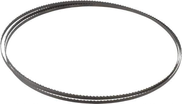 Irwin Blades - 6 TPI, 7' 9-1/2" Long x 1/4" Wide x 0.025" Thick, Welded Band Saw Blade - Bi-Metal, Toothed Edge - Eagle Tool & Supply